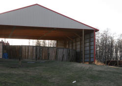 Covered Round Pen